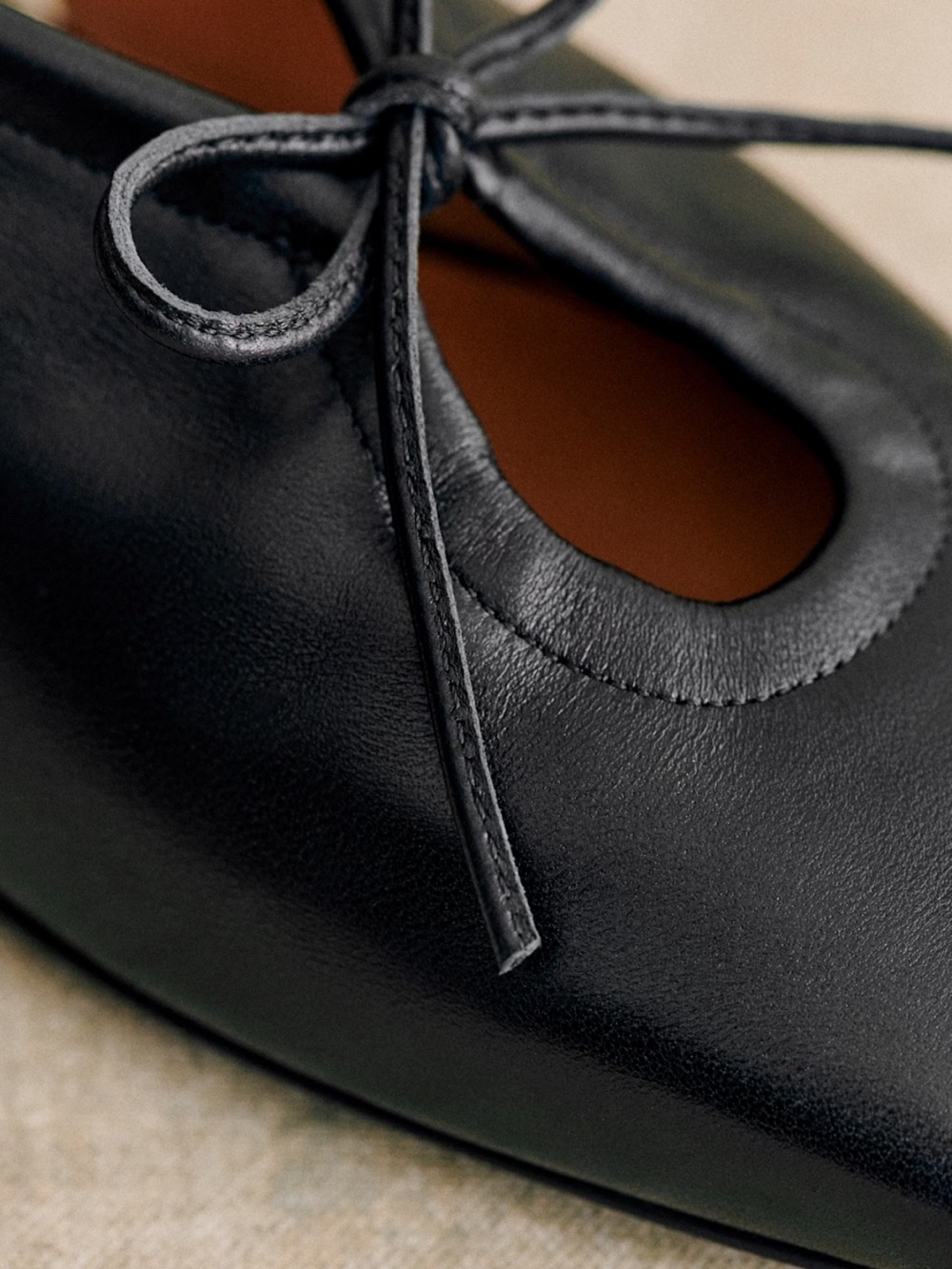 NEW Sezane Philippine Low Mary Janes in Smooth Black (US 6) - Picture 3 of 14